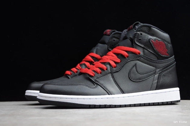 OG Satin High 1 555088-060 Jordan Retro Black Air 0728
